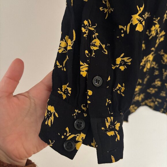 Ganni Floral Print Mini Dress NEW - Picture 4 of 8